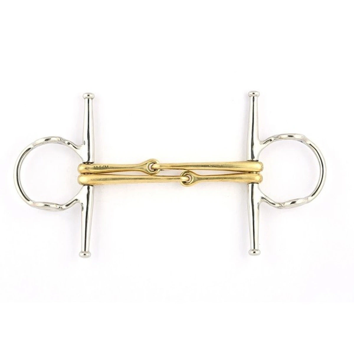 Jump'in Double Mouthpiece Full Cheek Gag Bit 3 Jump'in Double Mouthpiece Full Cheek Gag Bit