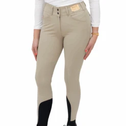 Tailored Sportsman Ladies Techlite Front Zip Boot Sock Silicone Patch Breeches