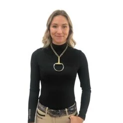 V2 Designs Eggbutt Snaffle Necklace 12 V2 Designs Eggbutt Snaffle Necklace -Farm House Tack Store 04a68db165c4291bd7812f130a77c2af