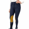 Tailored Sportsman Mid Rise Front Zip TechLight Knee Patch Breech