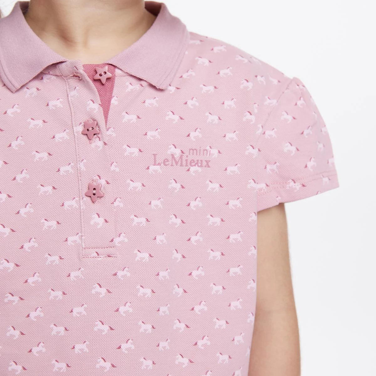 LeMieux Mini Polo Shirt 5 LeMieux Mini Polo Shirt - Image 3