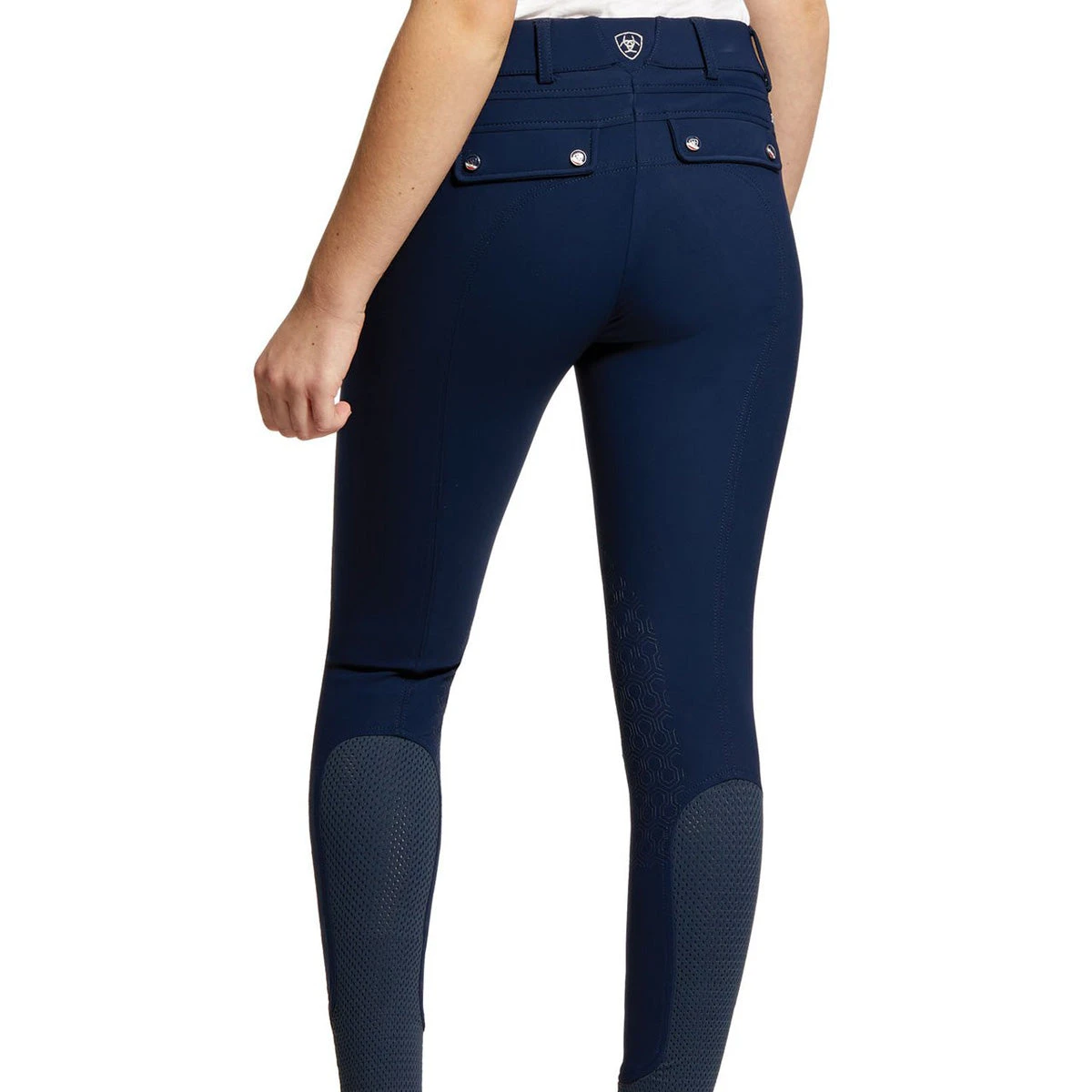 Ariat Youth Tri Factor Grip Knee Patch Breech 4 Ariat Youth Tri Factor Grip Knee Patch Breech - Image 2