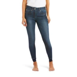 Ariat Women's Halo Denim Knee Patch Breech - Sale