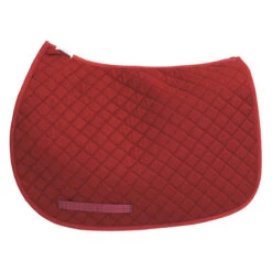 TuffRider Basic All Purpose Saddle Pad 29 TuffRider Basic All Purpose Saddle Pad -Farm House Tack Store 100410 brgndy 1