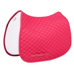 TuffRider Basic All Purpose Saddle Pad 33 TuffRider Basic All Purpose Saddle Pad -Farm House Tack Store 100410 hot.pink 2