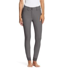 Ariat Women's Tri Factor Grip Full Seat Breeches - Seasonal Colors 30 Ariat Women's Tri Factor Grip Full Seat Breeches - Seasonal Colors -Farm House Tack Store 10044945 trifactor plumgrey