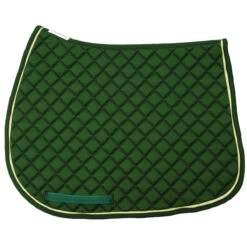 TuffRider Basic All Purpose Pad With Trim And Piping 31 TuffRider Basic All Purpose Pad With Trim And Piping -Farm House Tack Store 100558 JPC TuffRider.Basic .AllPurpose.Saddle.Pad .Trim Piping Hunter.Hunter.LightTan