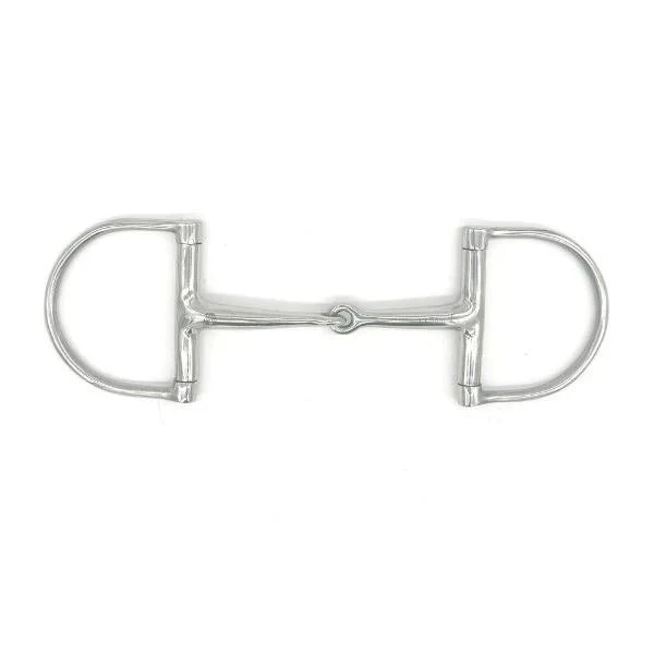 Jake Adams Single Joint Stainless Steel Dee Bit 3 Jake Adams Single Joint Stainless Steel Dee Bit