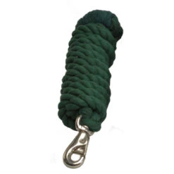 Cotton Lead Rope With Bull Snap -Farm House Tack Store 1289 Jacks Cotton.Lead .Rope .With .Bull .Snap Forest