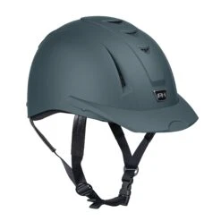 IRH Equi-Pro Deluxe Schooling Helmet 22 IRH Equi-Pro Deluxe Schooling Helmet -Farm House Tack Store 1340 SteelGrey Main