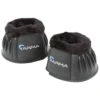 Arma Fleece Trim Bell Boots -Farm House Tack Store 134F Shires Fleece.Trim .Arma .OReach.Boots Black