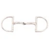 Weatherbeeta JP Korsteel Stainless Steel Hunter Dee Snaffle Bit