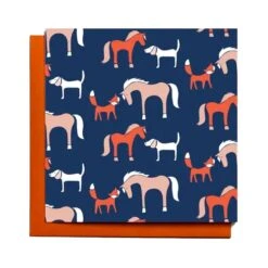 Mare Modern Goods Greeting Cards -Farm House Tack Store 150e0fe3873485ca364769d85a4ffdb8