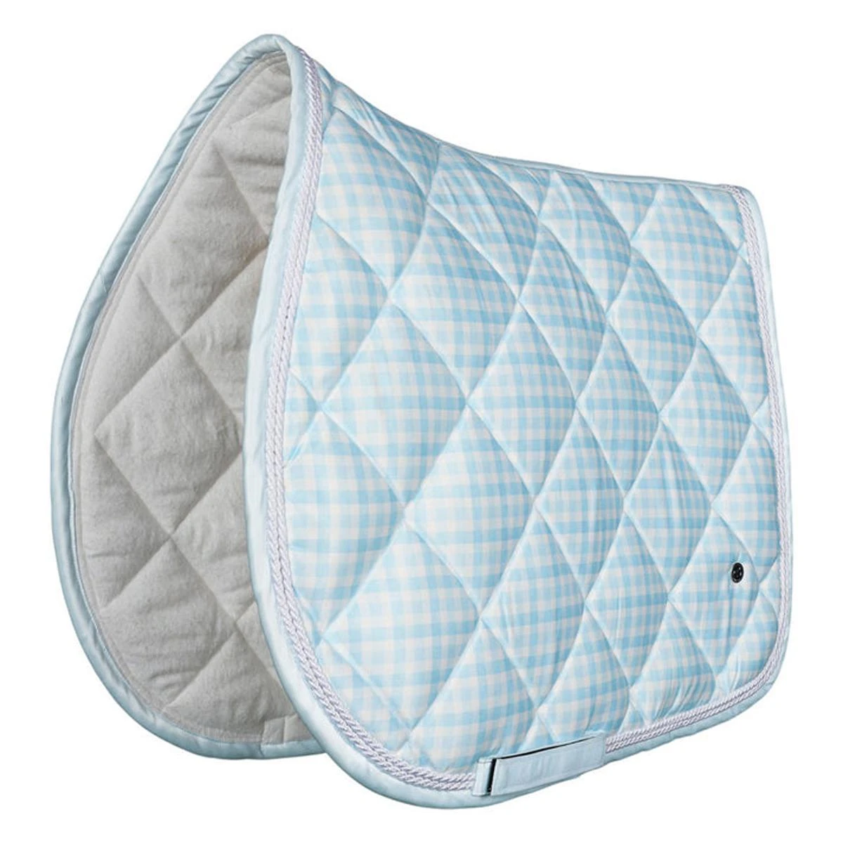 Dapplebay Gingham Pony Saddle Pad 4 Dapplebay Gingham Pony Saddle Pad - Image 2