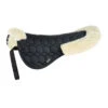 Equiline Cloud Synthetic Sheepskin Half Pad 1 Equiline Cloud Synthetic Sheepskin Half Pad -Farm House Tack Store 181B11243 Equiline Cloud.Synthetic.Sheepskin.Half .Pad Black