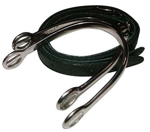 Weatherbeeta Prince Of Wales Tom Thumb Spurs With Straps 3 Weatherbeeta Prince Of Wales Tom Thumb Spurs With Straps