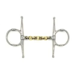 Jake Adams Brass Waterford Loose Ring Gag Bit
