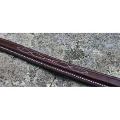 KL Select Italia Square Raised Standing Martingale 9 KL Select Italia Square Raised Standing Martingale -Farm House Tack Store 2212 KL.Italia SR.Stand .Mart Brown Stitching