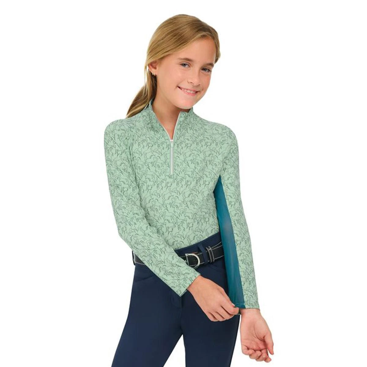RJ Classics Girl's Libby Junior 1/4 Zip Training Shirt - Sale 3 RJ Classics Girl's Libby Junior 1/4 Zip Training Shirt - Sale