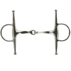 Coronet Full Cheek Slow Twist Stainless Steel Eggbutt Bit