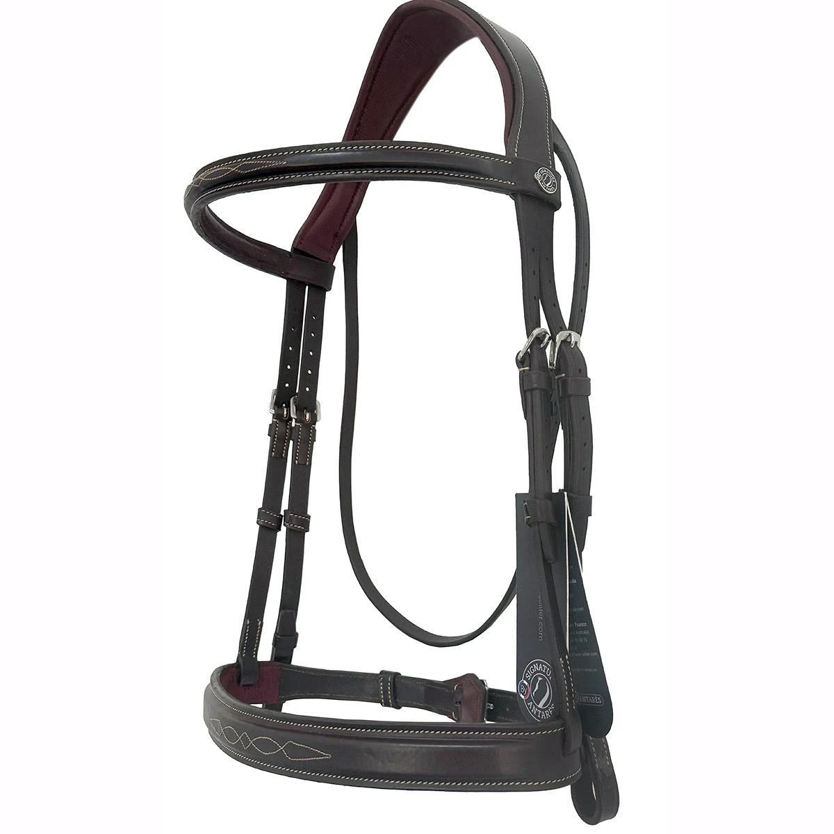 Antares Signature Fancy Hunter Bridle 3 Antares Signature Fancy Hunter Bridle