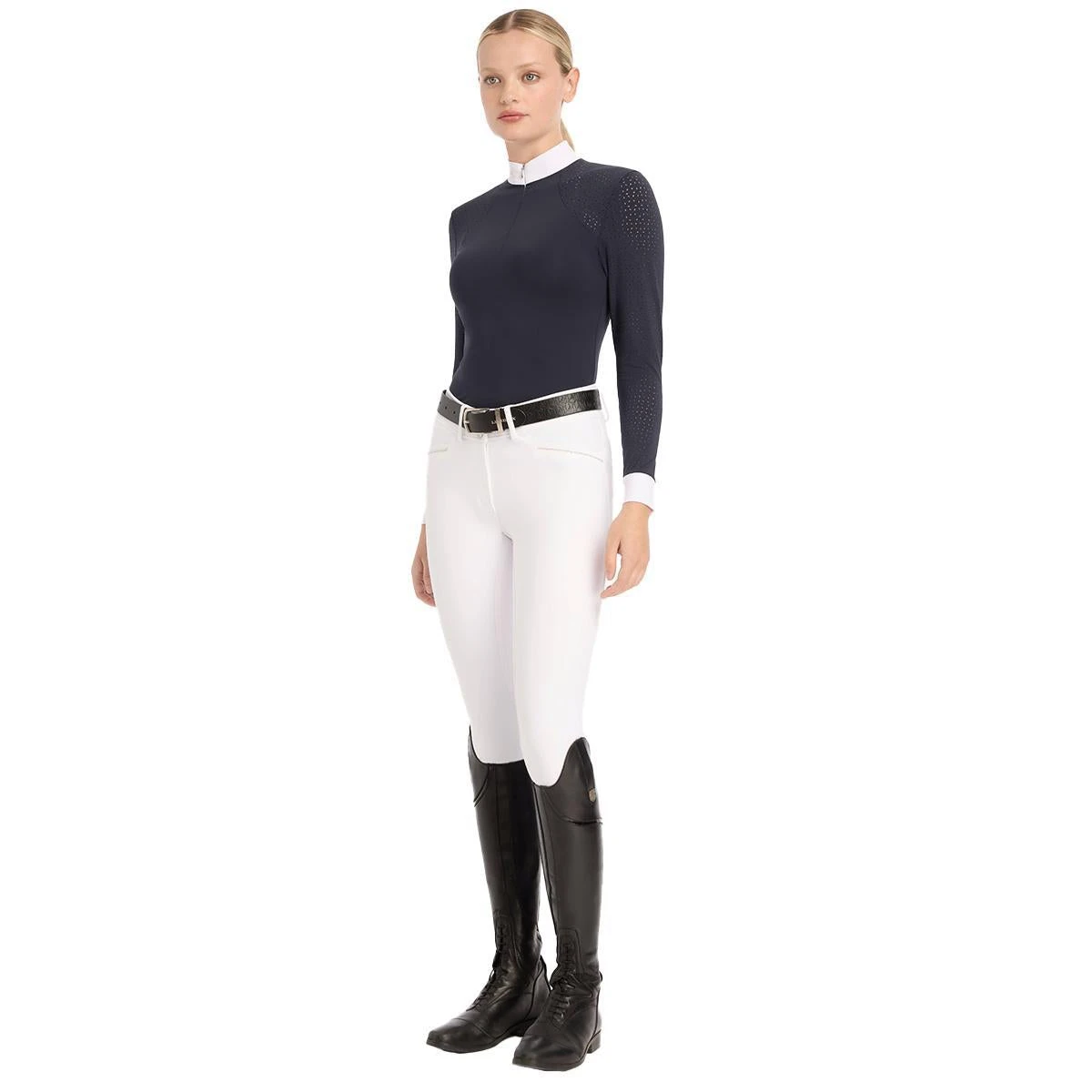 LeMieux Olivia Long Sleeve Show Shirt 7 LeMieux Olivia Long Sleeve Show Shirt - Image 5