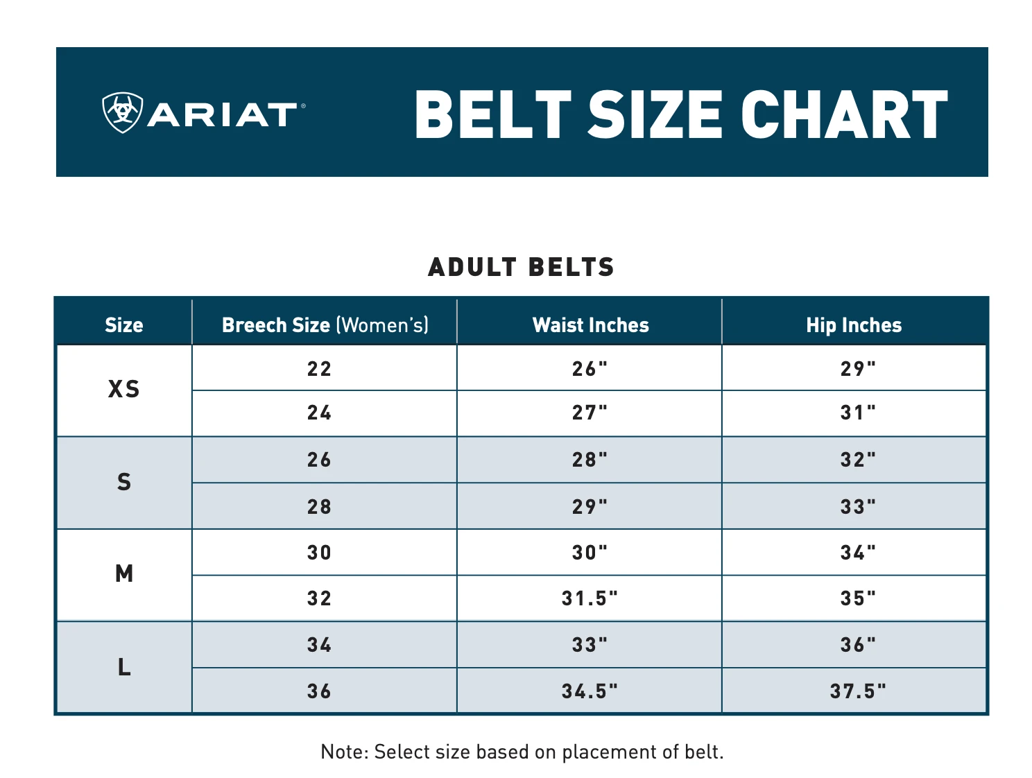 Ariat Women's Hunter Belt 4 Ariat Women's Hunter Belt - Image 2