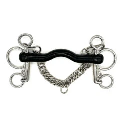 AJR Vulcanite Port Baby Pelham Bit