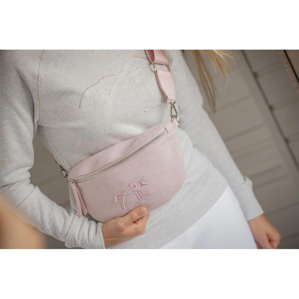 Penelope Chevron Fanny Pack 4 Penelope Chevron Fanny Pack - Image 2