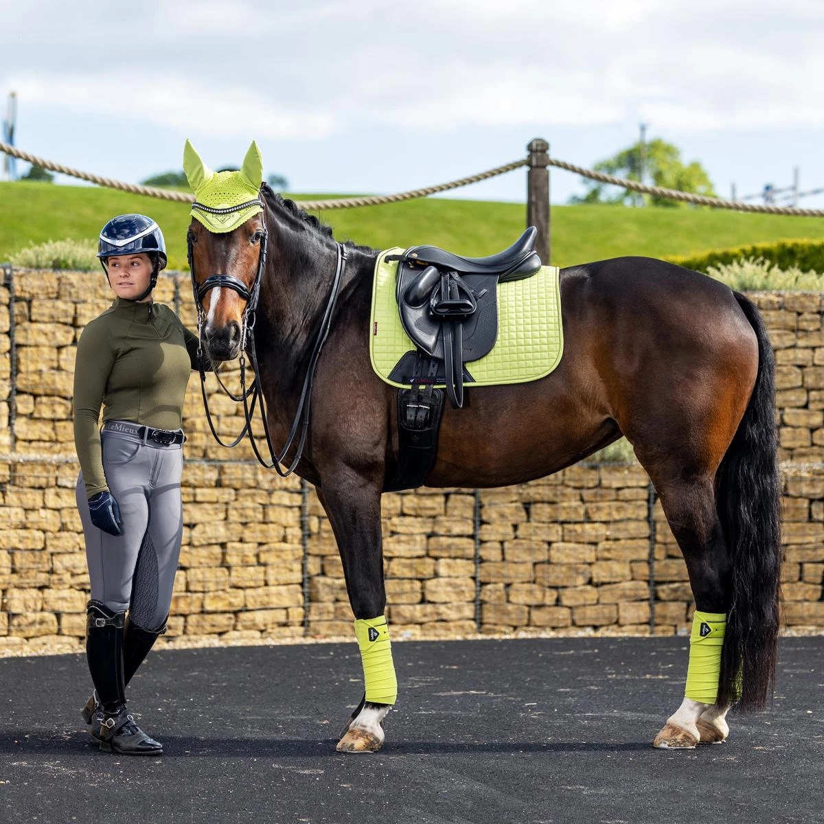 LeMieux Suede Dressage Square Pad 15 LeMieux Suede Dressage Square Pad - Image 13