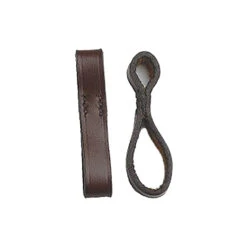 Camelot Leather Bit Loops -Farm House Tack Store 407042 ERS Camelot.Leather.Bit .Loops Brown