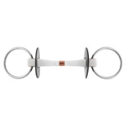 Herm Sprenger NATHE Mullen Mouth Loose Ring Bit With Copper Link - 20mm