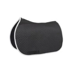 EquiFit Essential Square Pad With Color Trim 11 EquiFit Essential Square Pad With Color Trim -Farm House Tack Store 41220 Equi.Fit Essential.Square Black.With .White