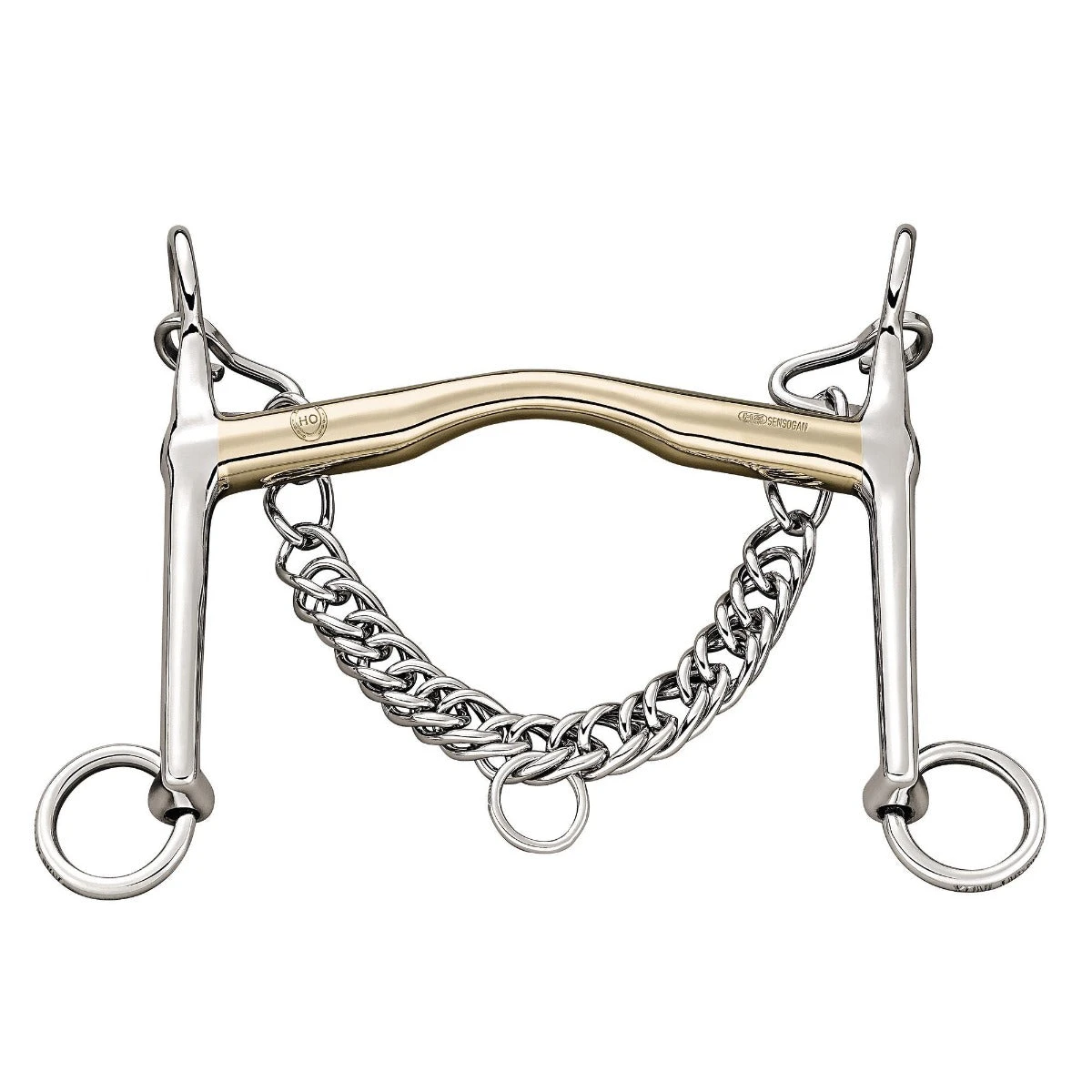 Herm Sprenger HO Sensogan Weymouth Bit - 12mm 3 Herm Sprenger HO Sensogan Weymouth Bit - 12mm