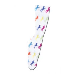 Ovation Kids' Zocks Boot Socks -Farm House Tack Store 464727 1998 Childs.Zocks .Boot .Sock Rainbow.Horses