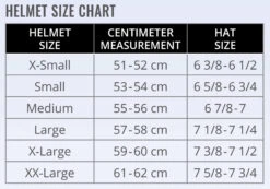 One K Defender Helmet -Farm House Tack Store 468259 1k size chart