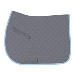 Centaur Imperial All Purpose Saddle Pad -Farm House Tack Store 468265 ERS Centaur.Imperial.A.P.Saddle.Bad Grey.LtBlue