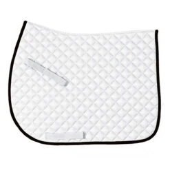 Centaur Imperial All Purpose Saddle Pad -Farm House Tack Store 468265 ERS Centaur.Imperial.A.P.Saddle.Bad White.Black