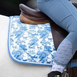 Dapplebay Equestrian Toile Pony Saddle Pad 11 Dapplebay Equestrian Toile Pony Saddle Pad -Farm House Tack Store 4a13d34e 4a2a 4f0c abca 9a097f35b52d