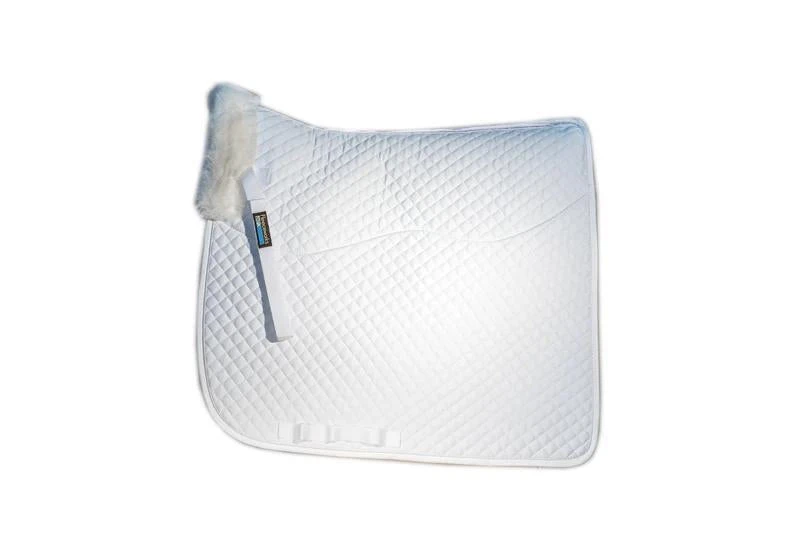Fleeceworks Therawool Quilted Dressage Square Pad - Perfect Balance Technology 3 Fleeceworks Therawool Quilted Dressage Square Pad - Perfect Balance Technology