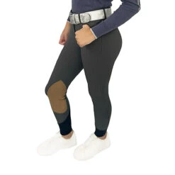 RJ Classics Women's Gracie Knee Patch Breech -Farm House Tack Store 4e9c573731fac259762a4167a010e6ea