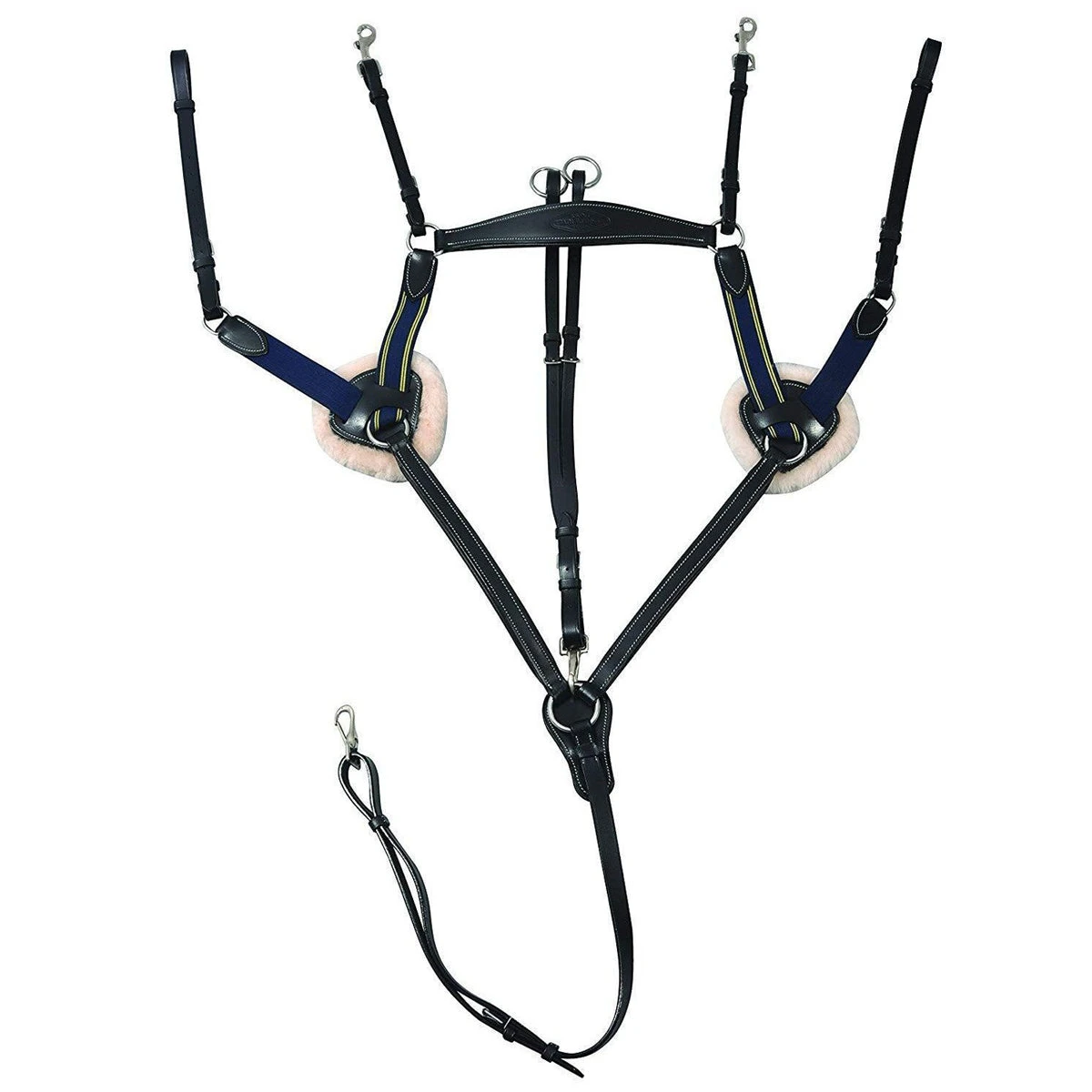 HDR Pro 5 Point Elastic Breastplate Martingale With Running Attachment 5 HDR Pro 5 Point Elastic Breastplate Martingale With Running Attachment - Image 3