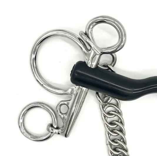 AJR Comfort Port Baby Pelham Bit 4 AJR Comfort Port Baby Pelham Bit - Image 2