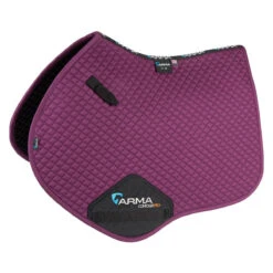 Shires Arma Jump Saddle Pads 15 Shires Arma Jump Saddle Pads -Farm House Tack Store 5269 shires saddle.pad plum