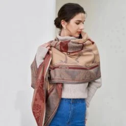 AWST Int'l Baroque Horses Acrylic Cashmere Scarf -Farm House Tack Store 526fd3d1af996b95b4a71821b29d6491