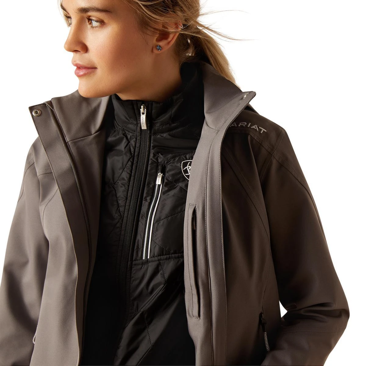 Ariat Women's Coastal Waterproof Jacket 7 Ariat Women's Coastal Waterproof Jacket - Image 5