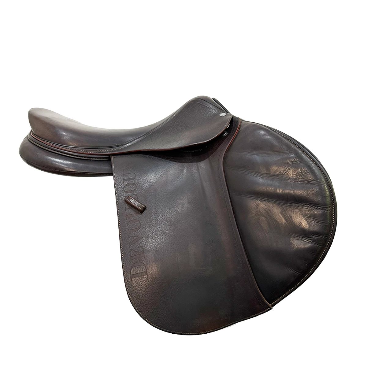 Devoucoux Biarritz O 18" Used Close Contact Saddle 4 Devoucoux Biarritz O 18" Used Close Contact Saddle - Image 2