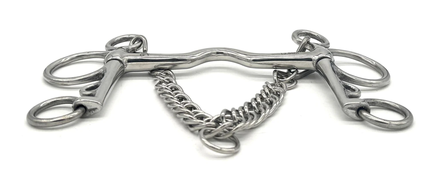 Jake Adams Low Port Pelham Bit 5 Jake Adams Low Port Pelham Bit - Image 3