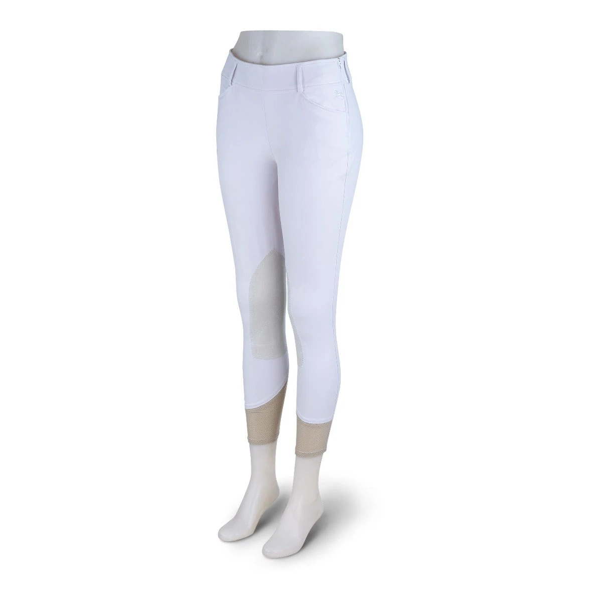 RJ Classics Belmont Mid-Rise Side Zip Knee Patch Breech 5 RJ Classics Belmont Mid-Rise Side Zip Knee Patch Breech - Image 3
