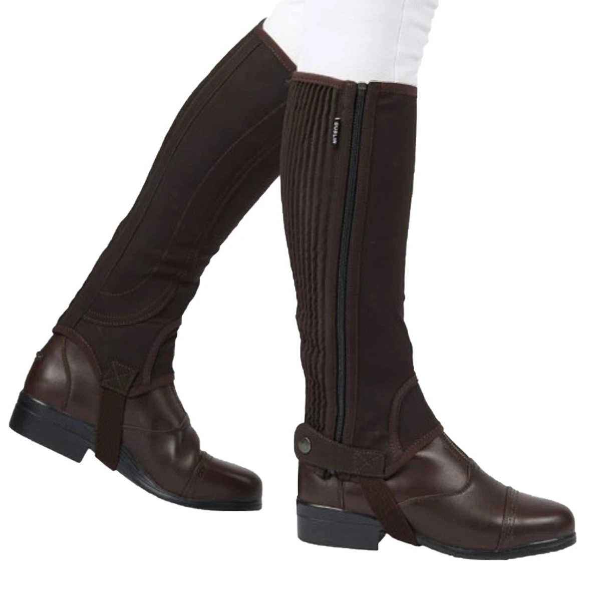 Weatherbeeta Dublin Adult Easy-Care Half Chaps II 4 Weatherbeeta Dublin Adult Easy-Care Half Chaps II - Image 2